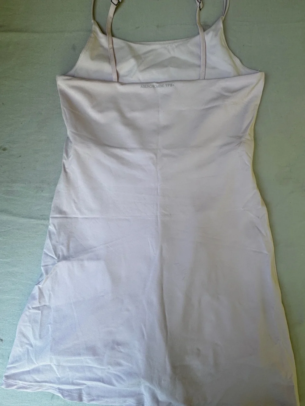 AbercrombieYPB Golf spaghetti stra Classic Light Pink Slip Dress girls size 15/1